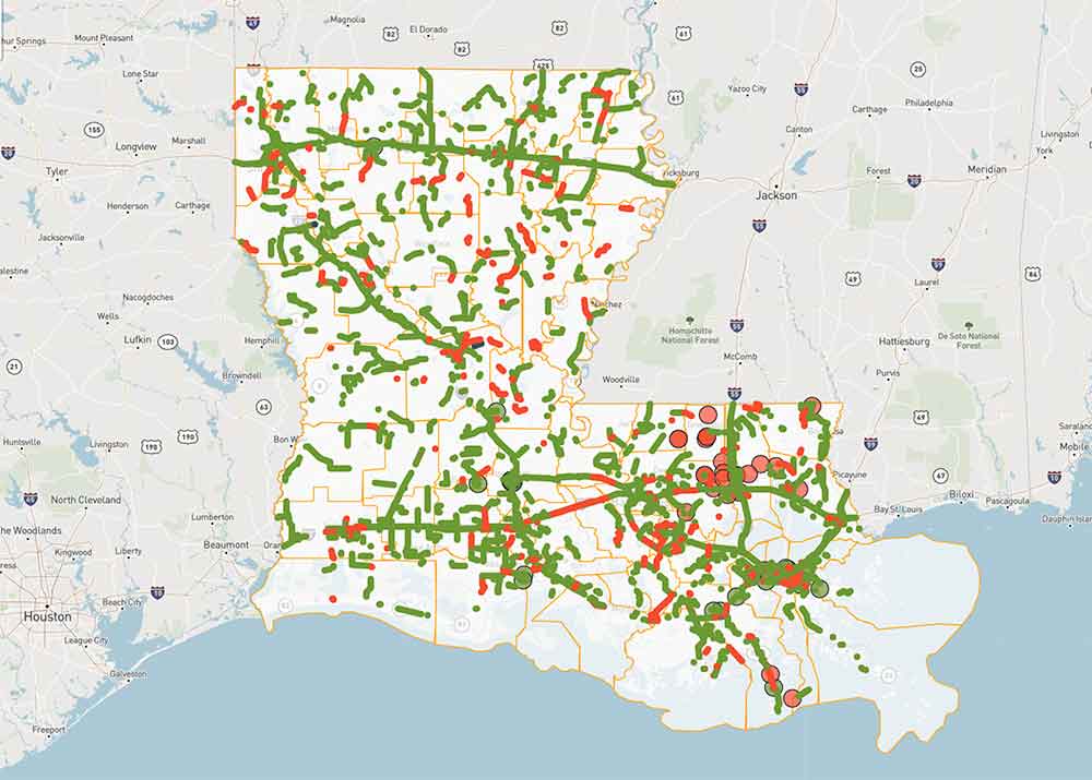 LADOTD Project Viewer Map